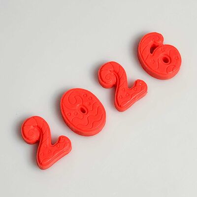 Шоколадные цифры 2026 красные в Клубника в шоколаде VeryBerryLab по цене 200 ₽