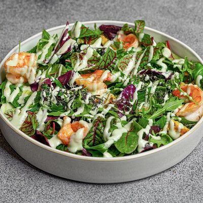 Салат креветки гриль в 321 Club by Novikov по цене 1170