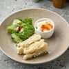 Белая рыба в кляре с легким салатом в Double Grill & Bar по цене 350