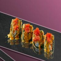 Roll Tempura Тако с лососем №45 в Sushkin Set