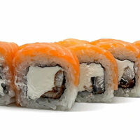 Филадельфия с угрем в Эби Суши