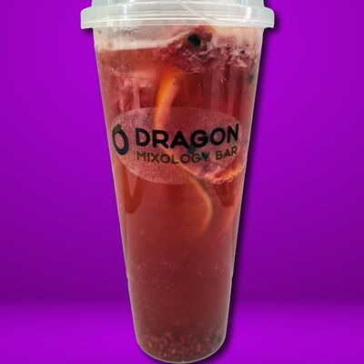 Тропическая малинав Dragon Bubble Tea по цене 470 ₽