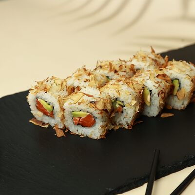 Бонито с лососем в Хихи хаха по цене 560 ₽