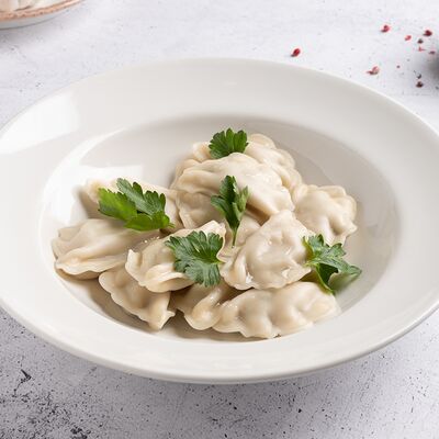 Вареники с картофелем и грибами в Kitchen по цене 560