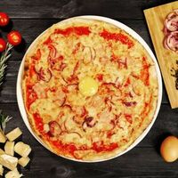 Пицца Карбонара в Чентуриппе