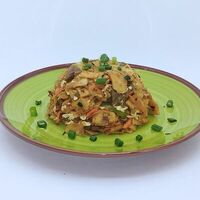 Котту с говядиной в Banana Leaf