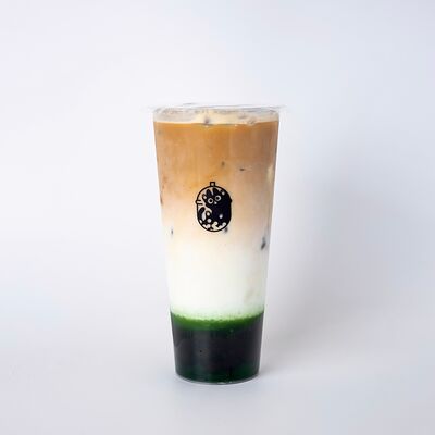 Мятный латте L в TEE CAT BUBBLE TEA по цене 300 ₽