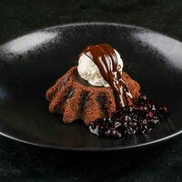 Шоколадный десерт Мокко в Wok café