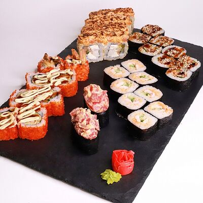 Сет средний в Sushi Kiosk по цене 2700 ₽