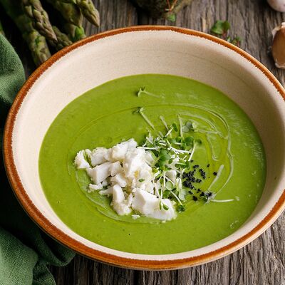 Крем-суп из спаржи в ЛарисуВаннуХочу по цене 430