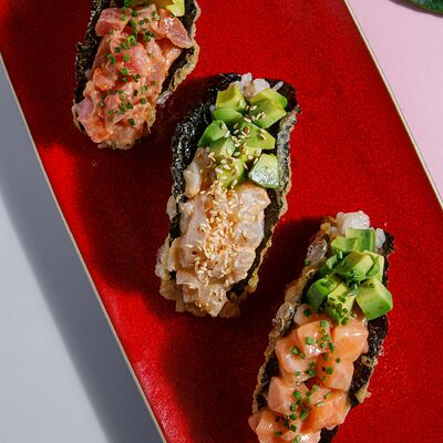 Тако с гребешком в Сушки на макушке по цене 190