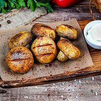 Запеченные шампиньоны под сыром в Белые ночи