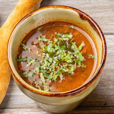 Зажигающий суп Харчо в Грузинское кафе Ван Гоги по цене 325 ₽