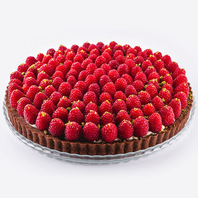 Малиновый шокотарт в Udcкафе Upside Down Cake по цене 6960 ₽