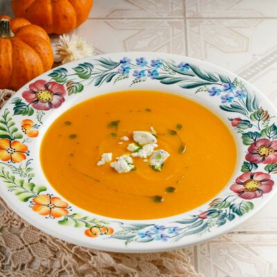 Тыквенный суп с сыром Дорблю в Катюша Katyusha по цене 390