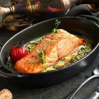 Стейк из лосося в Добрый Грузин