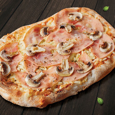 Римская пицца с ветчиной и грибами в Pronto Pizza по цене 750 ₽