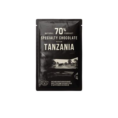 Шоколад горький «Tanzania 70%» Surf Coffee Specialty Choco Barв Surf Coffee x Passage по цене 190 ₽
