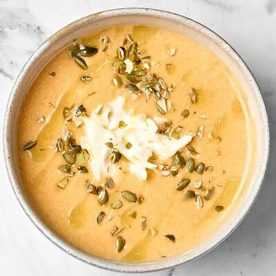 Тыквенный крем-суп в Mikemolly по цене 535 ₽