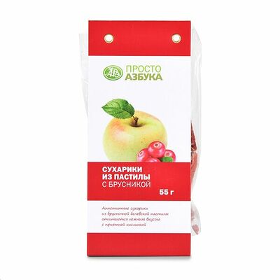 Сухарики из Белевской пастилы с брусникой в Азбука Вкуса Экспресс Меню по цене 139 ₽