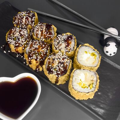 Ролл Темпура с морским окунем в От Нафани по цене 445 ₽