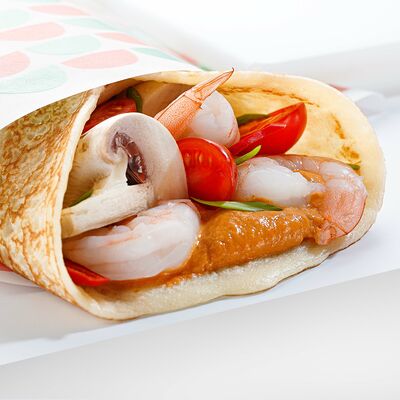 Блин Том ям с креветками в Blingo! по цене 572 ₽