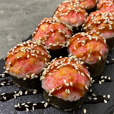 Запеченный с лососем в Full house по цене 570 ₽