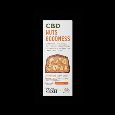 Батончик ореховый с маслом CBD в Surf Coffee x Discovery по цене 260 ₽