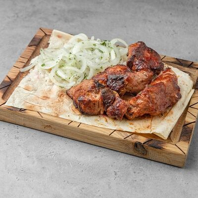 Шашлык из свинины на мангале в Большая рыба по цене 850 ₽