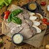 Мясное ассорти с пикантным соусом из хрена и горчицы в Бато Хинкали по цене 1550