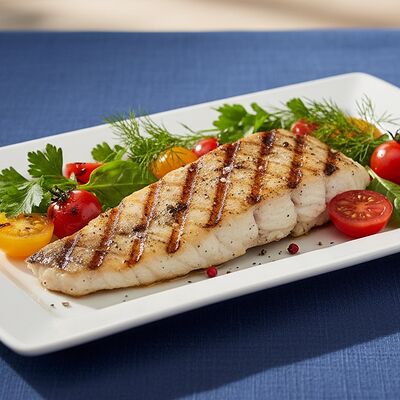 Филе судака на мангале в Интер-Сити по цене 540 ₽