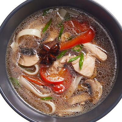 Бизнес-ланч Салат и суп в Kannam Chicken по цене 500 ₽