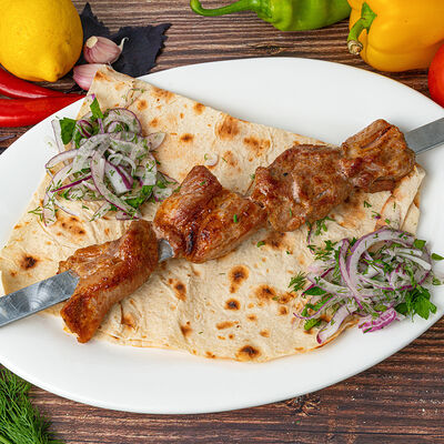 Шашлык из cвинoй шейки в ШАШЛЫК АБСОЛЮТ ШАУРМА по цене 650 ₽