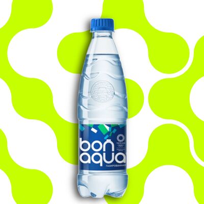 Bonaqua с газомв This is shaurma по цене 99 ₽