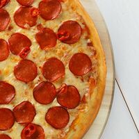 Пепперони в Пицца паста