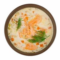 Уха Финская с лососем атлантическим в Азбука Вкуса Экспресс Меню