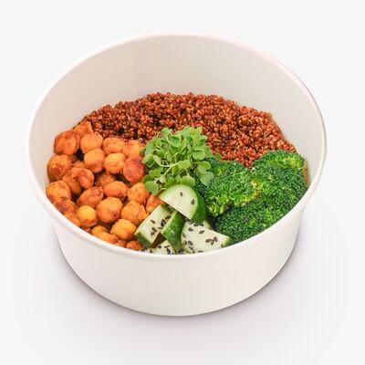 Протеиновый боул с нутом в BIOSILA по цене 475 ₽