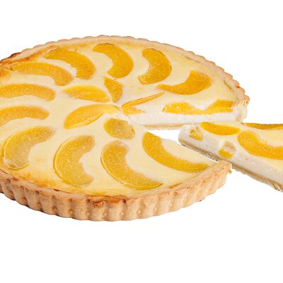 Испанский персиковый пирог большой в Машенькины пироги по цене 1970 ₽