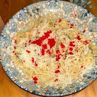 Паппарделле с морепродуктами в ЧереПицца