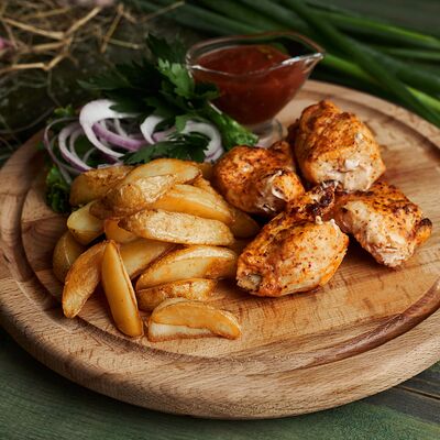 Шашлык из куриного филе в Кафе Элена по цене 480 ₽