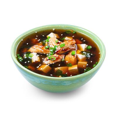 Суп Мисо широ с пряной курицей в Сушивёсла по цене 239