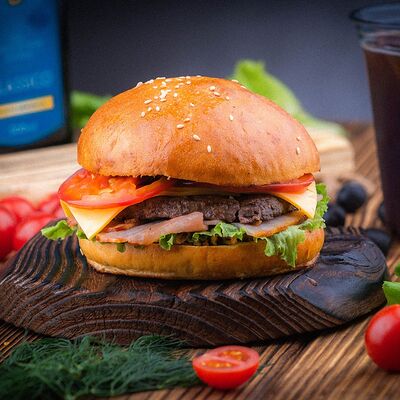 Бургер Городничий в Дон Бургер по цене 370 ₽