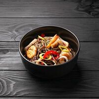 Соба с морепродуктами в КИДЗИ FISH