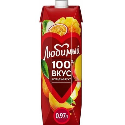 Сок Любимый Мультифрукт в Pasta mania по цене 199 ₽