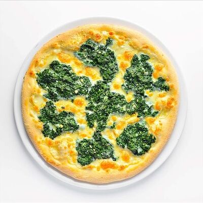 Шпинат и моцарелла пицца в Bravo Italia по цене 760 ₽