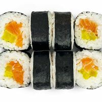 Лосось Дайкон в Инь янь