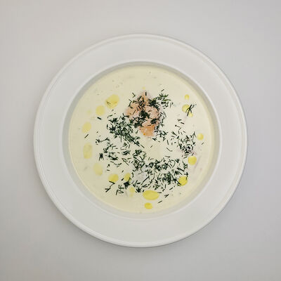 Уха по-фински в Атмосфера по цене 960 ₽