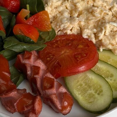 Скрэмбл с сосиской в Crystal по цене 560 ₽