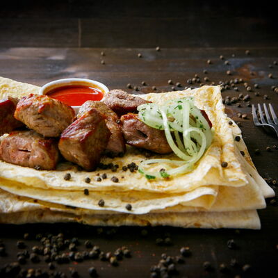 Свинина шейка в Гриль Ру по цене 350