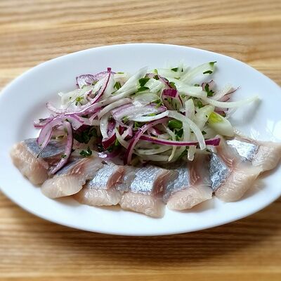 Сельдь малосольная в Золотая вилка по цене 255 ₽